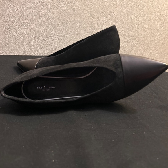 rag & bone Suede & Leather Pumps - Picture 3 of 4
